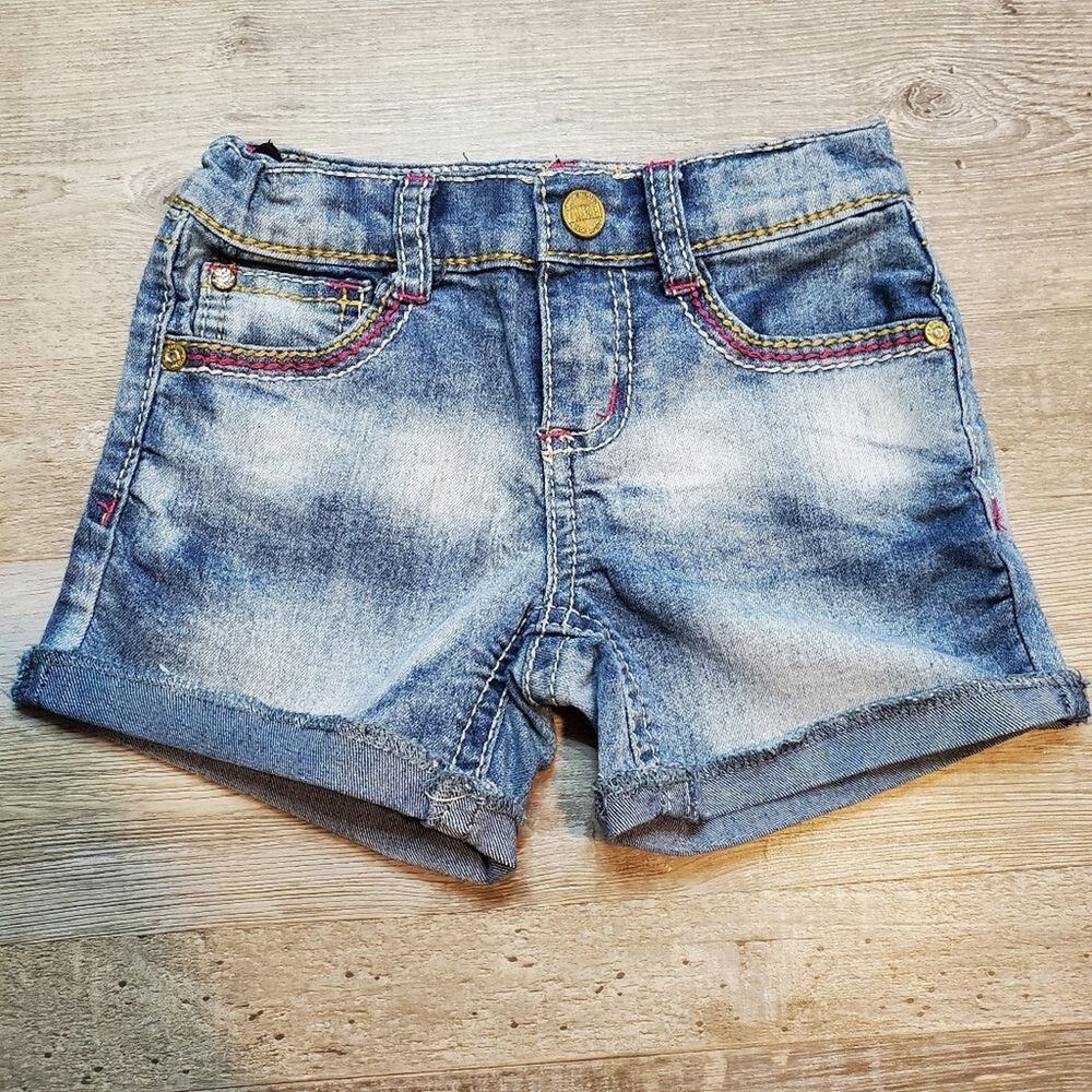 Zanadi size 6 girls denim shorts